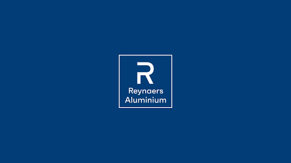 Logo van Reynaers Aluminium, het kwaliteitsmerk voor ons aluminium schrijnwerk